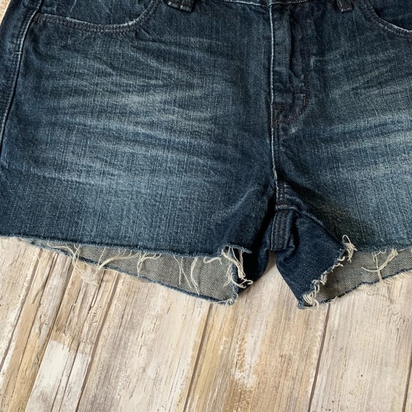 Women’s Shorts Denim Shorts  Madewell Denim Jean Shorts Cutoff Fringe s… - Picture 8 of 8